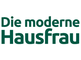Die moderne Hausfrau Logo